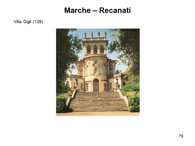 75 Marche – Recanati     Villa Gigli (129)